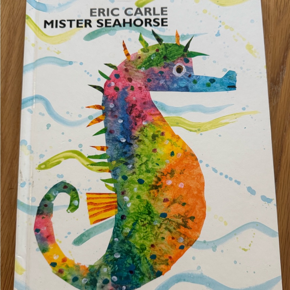 Eric Carle Mister Seahorse Book, First Edition 2004